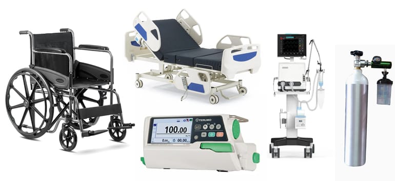 Hospital furniture and patient care equipment